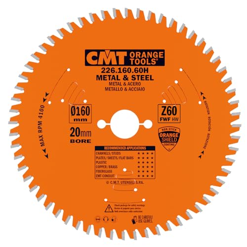 CMT ORANGE TOOLS 226.184.64M - KREISSÄGEBLAT FÜR METALLE HW 184X2.0/1.6X30+20+16 Z64 FWF von CMT