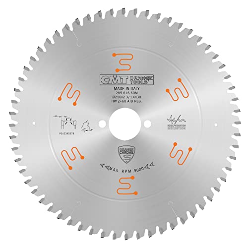 CMT ORANGE TOOLS 285.816.60M - KREISSÄGEBLÄTTER CHROME HW 216X2.3/1.6X30 Z60 ATB -5NEG von CMT