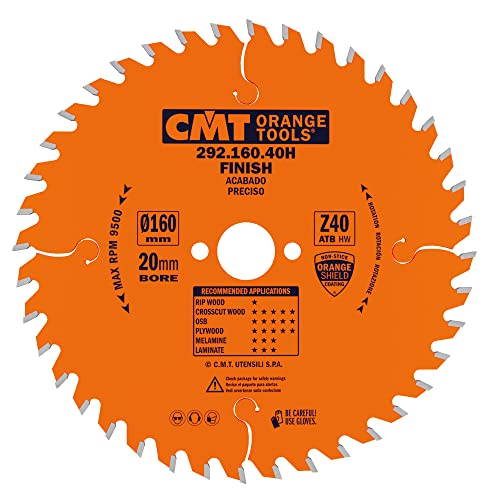 CMT ORANGE TOOLS 292.160.40M - SAGEBLATT FUR HANDMASCH. 160X2.2X30 Z=40 ATB von CMT