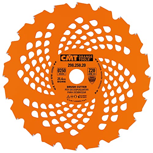 CMT ORANGE TOOLS 298.250.20 - KREISSÄGEBLATT FÜR RASENTRIMMER 250X2.2/1.4X25.4 Z20 WECHSELZAHN von CMT