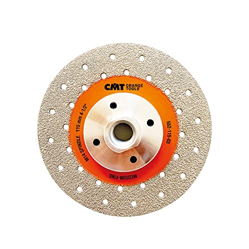 CMT ORANGE TOOLS 552-115-03 - HIRTENJUNGE MULTIFUNKTION PLAN DIA D=115 S=M14 MEDIUM-FINE von CMT