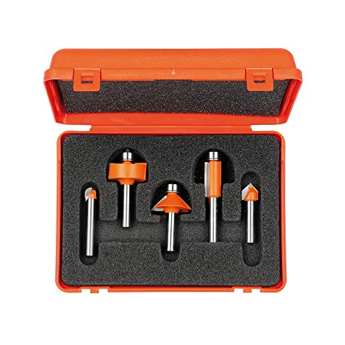 CMT ORANGE TOOLS 700.005.02-5-TEILIGES PROFILFRÄSERSET HM S=6 RE von CMT