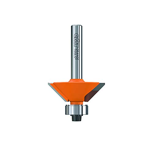 CMT ORANGE TOOLS 736.280.11 - FASENFRÄSER M/ANLAUFLAGER 45GRAD S=6 D=31.7 von CMT