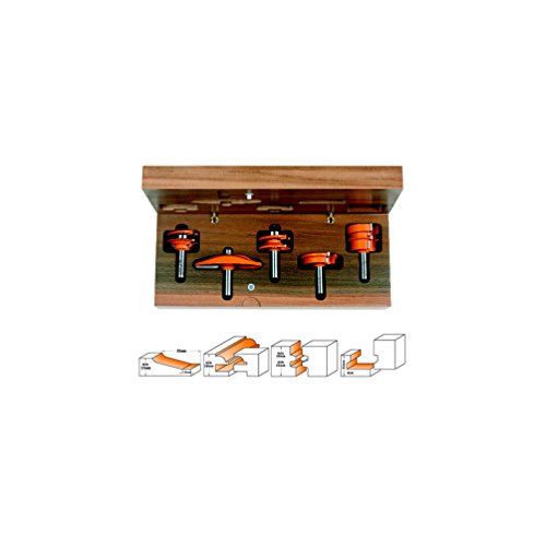 CMT ORANGE TOOLS 900.511.11 - KOMPL. KUECHEN-FRAESERSAETZE S=12 -PROFIL C- von CMT