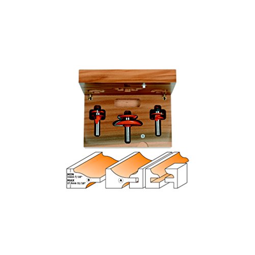 CMT ORANGE TOOLS 900.522.11-3-TEILIGES HARTMETALL-FRÄSERSET FÜR TÜREN S=12 (JUNIOR SET) von CMT