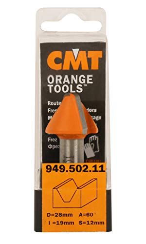 CMT ORANGE TOOLS 949.502.11B - SCHRIFTEN-FRAESER 60^ M/ANLAUF. HM S=12 D=28X19 von CMT