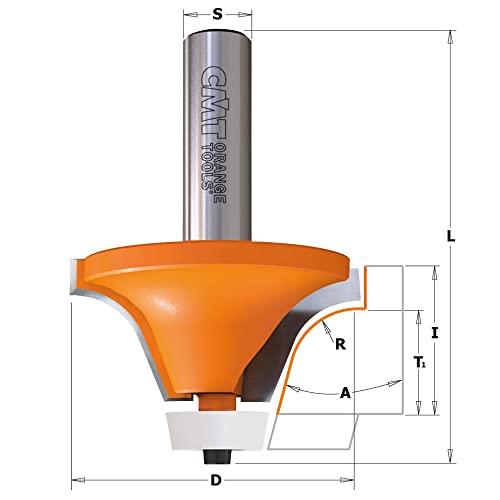 CMT ORANGE TOOLS 980.541.11 - HARTMETALL-ABRUNDFRÄSER MIT KUGELLAGER S=12 D=54 A=18° R=12,7 CMT ORANGE TOOLS 980.541.11 - HARTMETALL-ABRUNDFRÄSER MIT KUGELLAGER S=12 D=54 A=18° R=12,7 von CMT