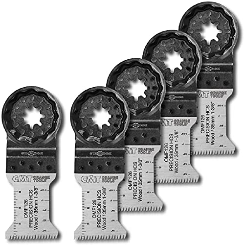 CMT ORANGE TOOLS OMF126-X5-35 MM PRÄZISIONSSCHNITT, JAPAN-ZAHN IM HOLZ von CMT