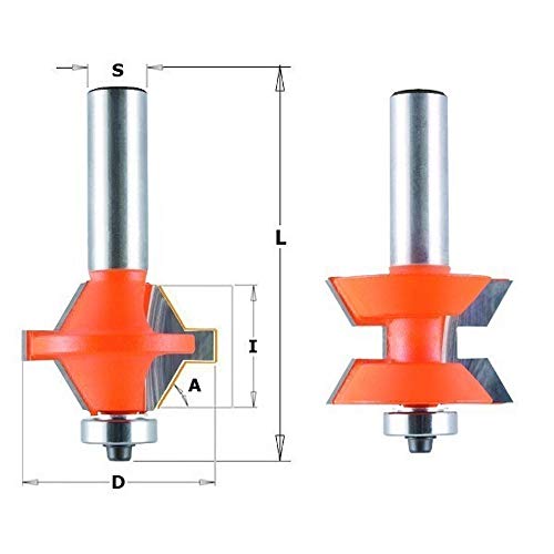 CMT ORANGE TOOLS 955.510.11 - V-NUT UND FEDERVERBINDUNGSSET MIT KUGELLAGER S=12 D=40X25,4 von CMT