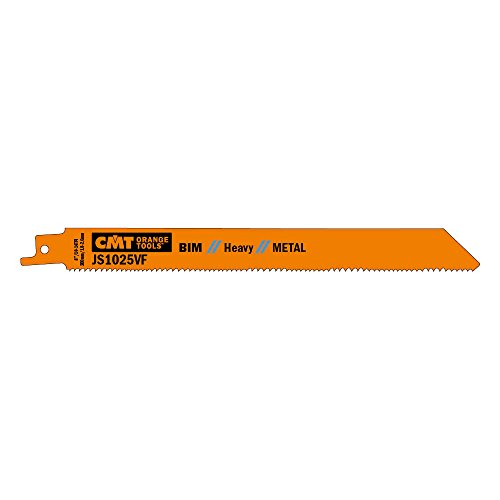 CMT ORANGE TOOLS JS1025VF-5-5 BIMETALLISCHE SÄBELSÄGEBLÄTTER FÜR METALLE 200X1,8-2,6-14TPI von CMT