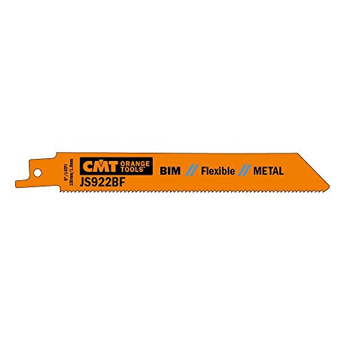 CMT ORANGE TOOLS JS922BF-20-20 BIMETALLISCHE SÄBELSÄGEBLÄTTER FÜR METALLE 150X1,8X14TPI von CMT