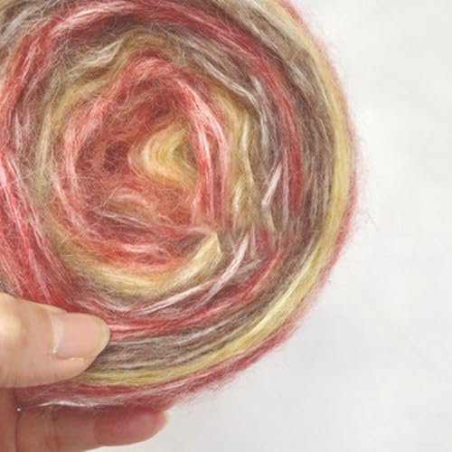 Crafters' Choice bunte Mohair-Garnknäuel, um Ihr nächstes Strickprojekt in dieser Saison zu inspirieren (Typ D) von CNANRNANC