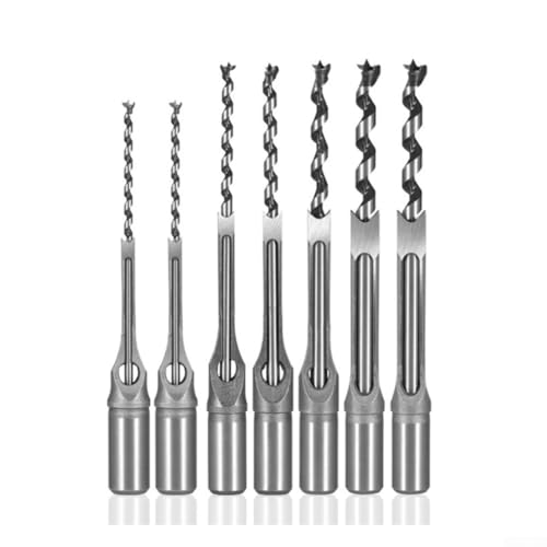 Einsteckmeißel und Schlangenbohrer, effektive Werkzeuge zum Bohren von quadratischen Löchern in Holz (9,5 mm) von CNANRNANC