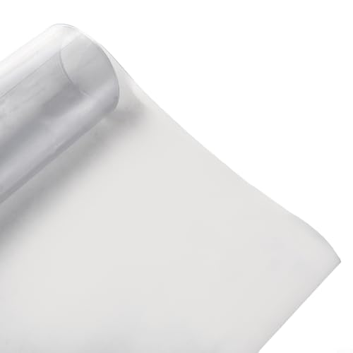 Transparente PVC-Schutz-Tischmatte für Couchtische, große Größe von 60 x 100 cm, wasserdicht mit einfachen Reinigungsfunktionen von CNANRNANC