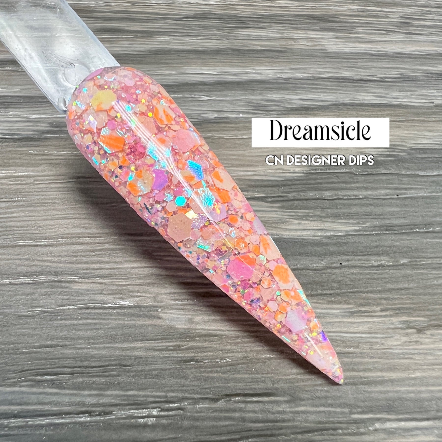 Dreamsicle - Tauchpuder , Tauchpulver Für Nägel, Nageldip, Dip-Puder, Dip-Nagelpuder, Nageldips, Acryl, Nagel, Acrylpuder von CNDesignerDips