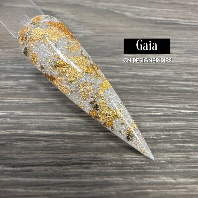 Gaia - Dip-Pulver, Dip-Pulver Für Nägel, Nagel-Dip, Dip-Nagelpulver, Glitter-Dip-Pulver, Acryl, Nagel-Tauchen, Nagel von CNDesignerDips