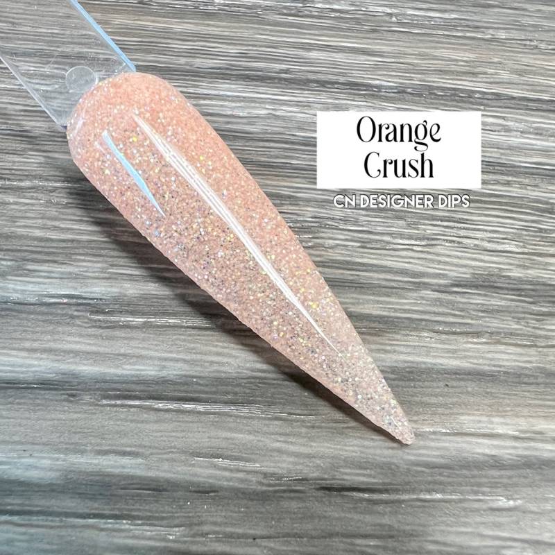 Orange Crush - Dip Pulver, Pulver Für Nägel, Nagel Dip, Nagelpulver, Dips, Acryl, Nagel, Acrylpuder von CNDesignerDips