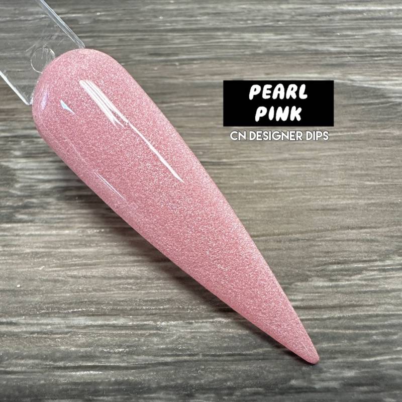 Pearl Pink - Tauchpulver, Tauchpulver Für Nägel, Nagel-Tauchpulver, Dip-Nagel, Dip-Pulver, Dip-Nagelpulver, Acrylnagel, Acryl, Schimmer von CNDesignerDips