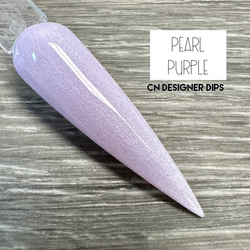 Pearl Purple - Tauchpulver, Tauchpulver Für Nägel, Nagel-Tauchpulver, Dip-Nagel, Dip-Pulver, Dip-Nagelpulver, Acrylnagel, Schimmer von CNDesignerDips