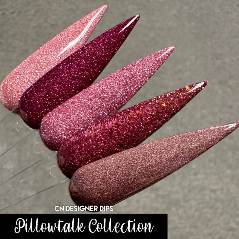 Pillowtalk Collection - Dip-Puder, Nagel-Dip-Puder, Dip-Puder Für Nägel, Nagelpulver, Acryl, Acrylfarben, Nagel-Dip, Nagel von CNDesignerDips