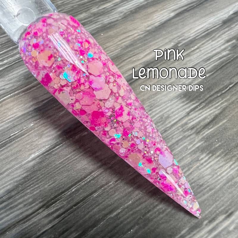 Pink Lemonade - Tauchpulver, Tauchpulver Für Nägel, Acryl, Acrylpulver, Acrylfarben, Nagel, Dip-Nagel von CNDesignerDips