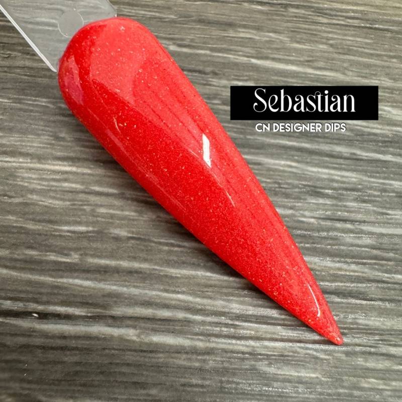 Sebastian - Dip - Puder , Dip-Puder Für Nägel, Nagel - Dip-Pulver, Dip Dip-Nagel, Dip-Nagelpulver, Acrylfarben, Schimmer von CNDesignerDips