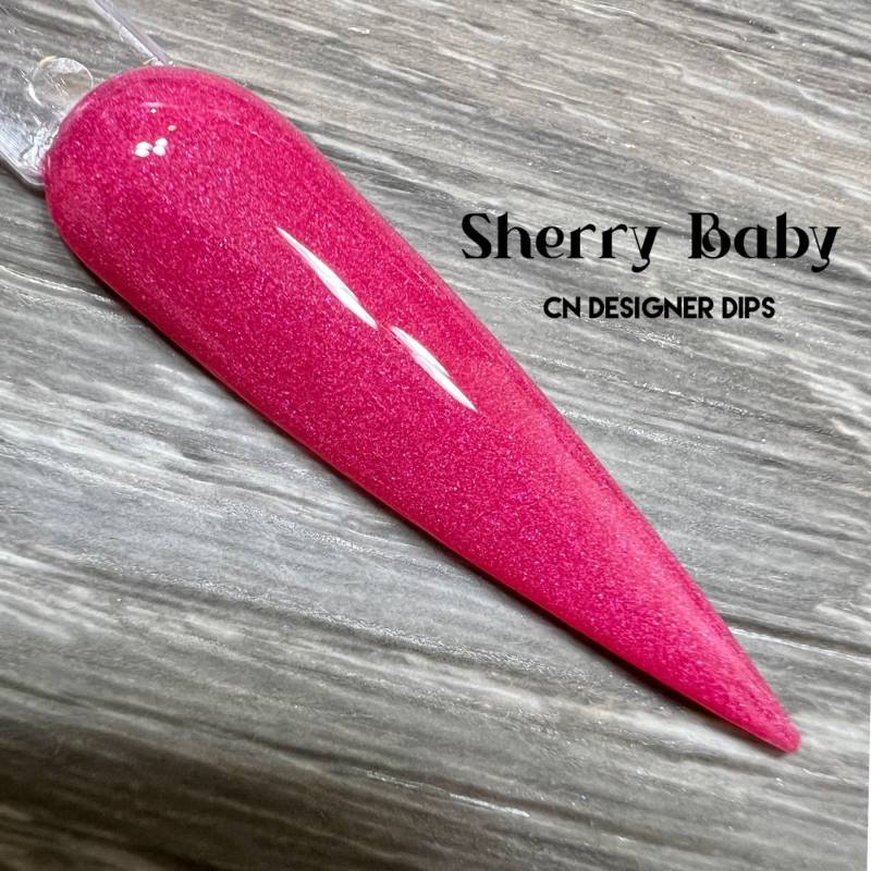 Sherry Baby - Dip Pulver, Pulver Für Nägel, Nagel Dip, Glitter Acryl, Acrylfarben, Schimmer von CNDesignerDips