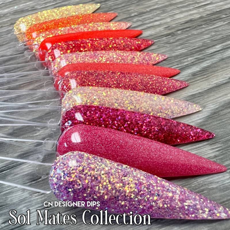 Sol Mates Collection - Tauchpuder, Tauchpulver Für Nägel, Nagelbad, Tauchpulver, Acrylpuder, Acryl, Nagel, Dips, Dip von CNDesignerDips