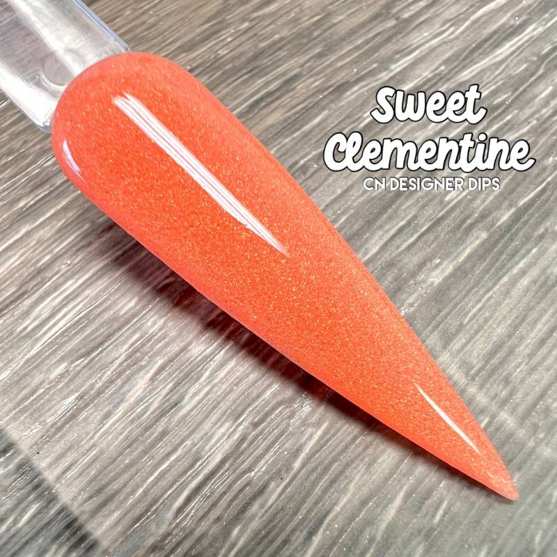 Sweet Clementine - Dip Pulver, Pulver Für Nägel, Nagel Dip, Nagel, Dips, Schimmer von CNDesignerDips