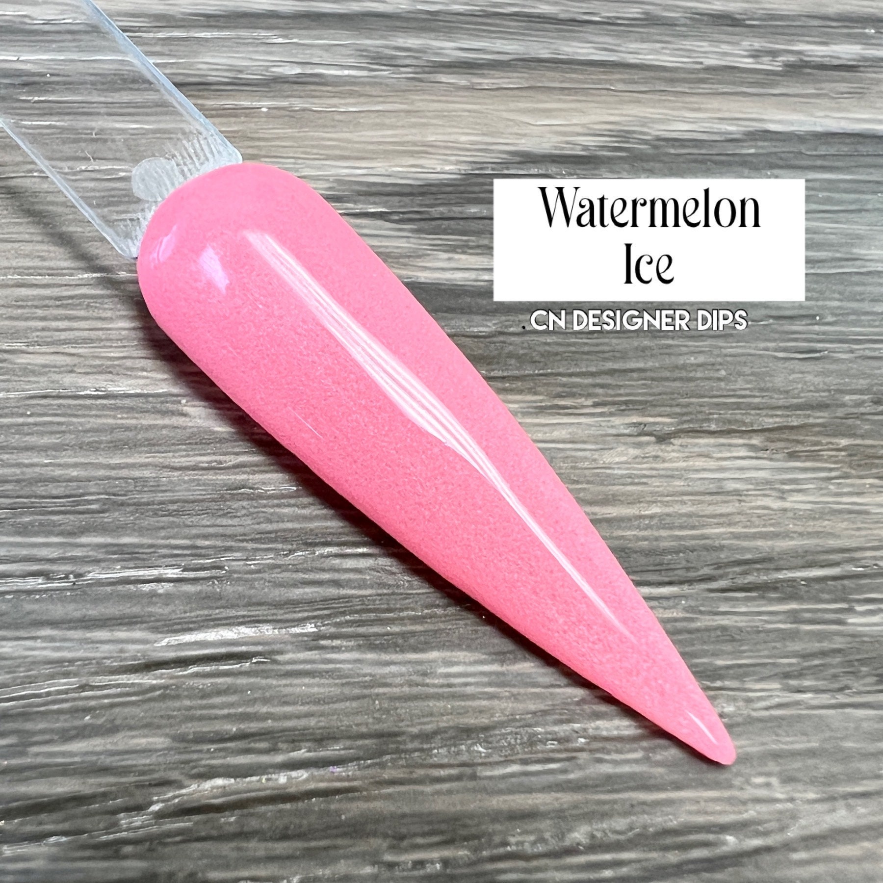 Wassermelone Eis - Dippulver, Dippulver Für Nägel, Nagel Dip, Dip Nailpulver, Dips, Acryl, Nagel, Acryl von CNDesignerDips