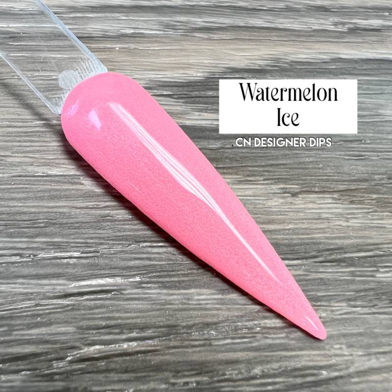 Watermelon Ice - Dip Pulver, Pulver Für Nägel, Nagel Dip, Dips, Acryl, Nagel, Acryl von CNDesignerDips