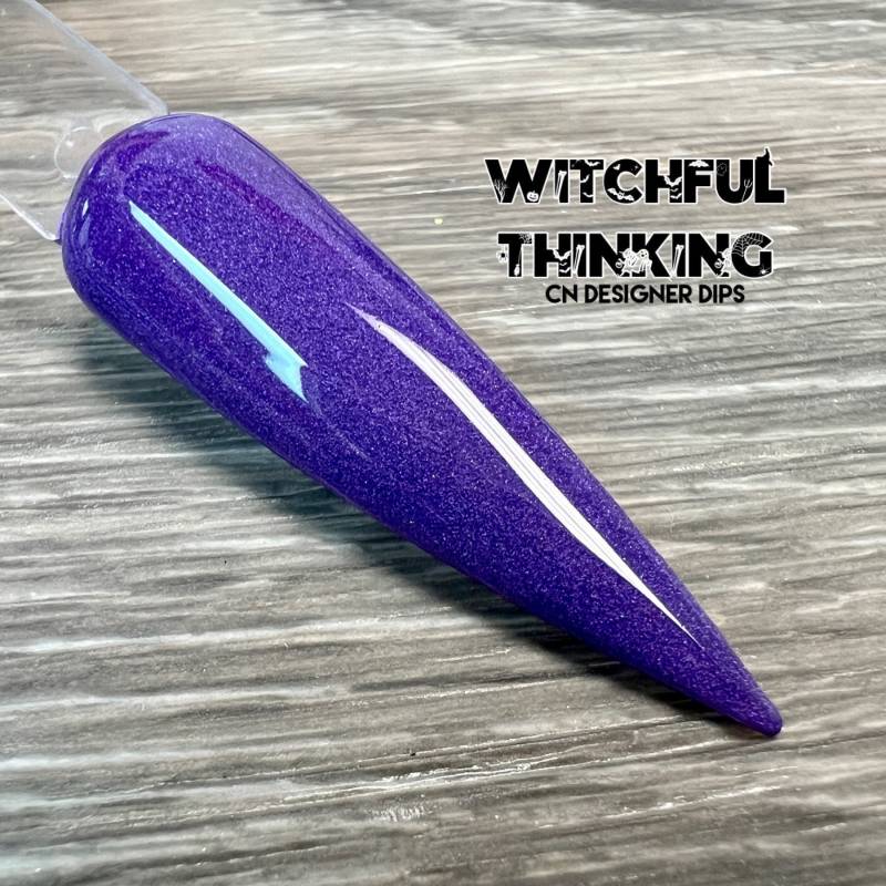 Witchful Thinking - Tauchpulver, Tauchpulver Für Nägel, Nagel-Tauchpulver, Nagel-Dip, Dip-Nagel, Dip-Pulver, Dip-Nagelpulver, Halloween, Schimmer von CNDesignerDips