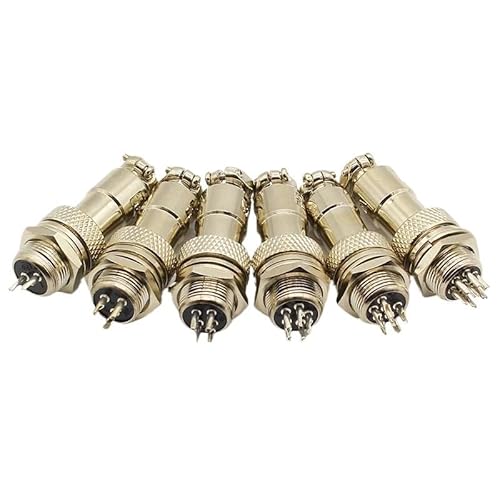 1pcs GX12 2 3 4 5 6 7 Pin Male & Female 12mm Wire Panel Connector L91 GX12 Circular Connector Socket(GX12 2P) von CNTUSRXT