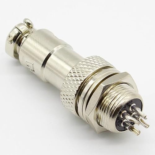 1pcs GX12 4 Pin Male & Female 12mm Wire Panel Connector L90 GX12 Circular Connector Socket von CNTUSRXT