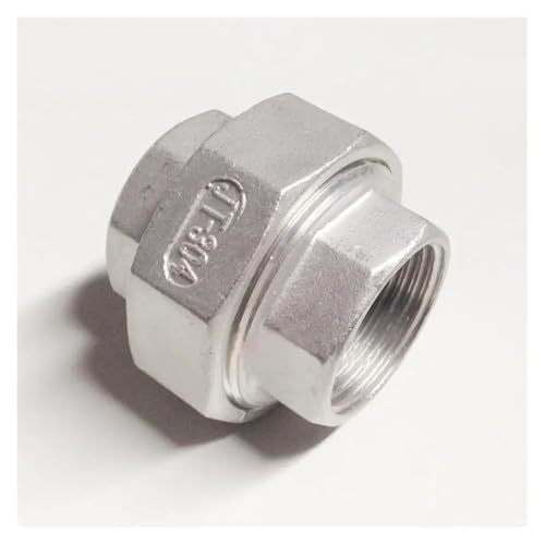 CNTUSRXT 1-1/4" BSP Female Thread 304 Stainless Socket Union Set Pipe Fitting Connector 1.6 Mpa von CNTUSRXT