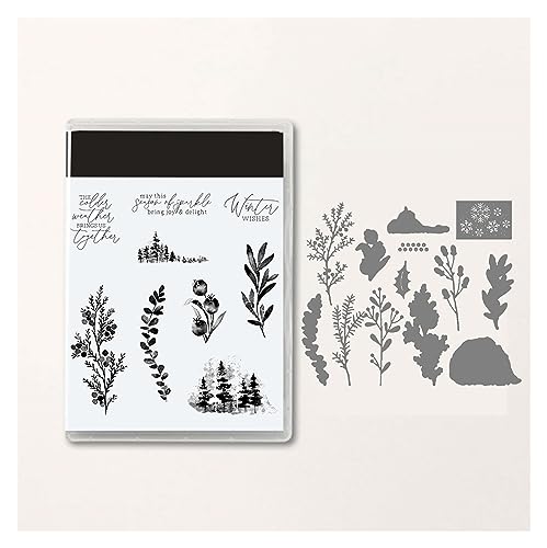 Stempel und Stanzformen für die Kartenherstellung, neue Metallstanzteile, Kartenherstellungszubehör, DIY-Scrapbooking-Fotoalbum, Stempel, Kartenherstellung, dekorative transparente Stempel (Color : S von COCZOO