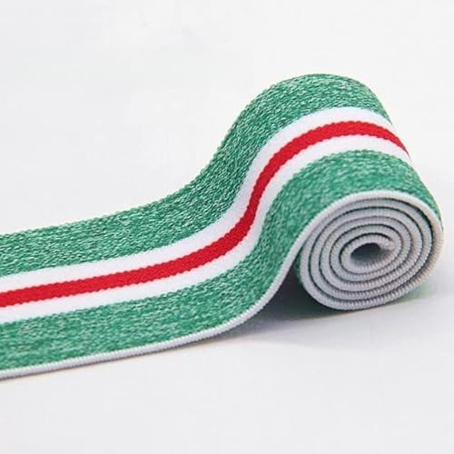 CODAO 4cm Regenbogenfarben gestreifte Gummibänder 40mm Nylon Buntes Gummiband Gurtband Bund Stretchband Bekleidungszubehör 1M CODAO 4cm Regenbogenfarben gestreifte Gummibänder 40mm Nylon Buntes Gummiband Gurtband Bund Stretchband Bekleidungszubehör 1M von CODAO
