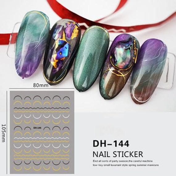 Nail Sticker French Linien von COEMbeauty