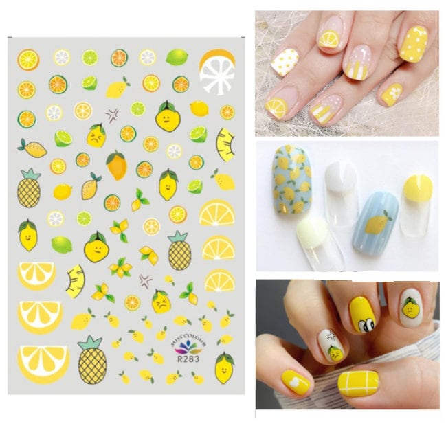 Nail Sticker Obst Sorten von COEMbeauty