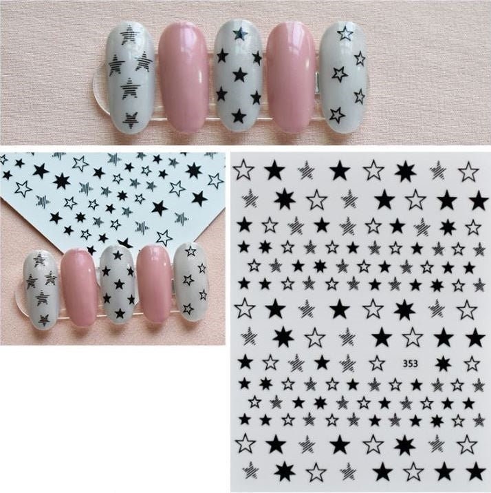 Nail Sticker Sterne von COEMbeauty