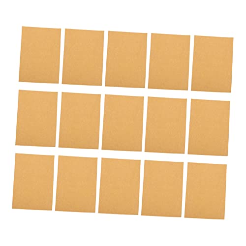 100 Blatt Kraft Papier Etiketten Papier Aufkleber Aus Braunem Papier Kraft-etikettenaufkleber Klebeetiketten Bedruckbares Aufkleberpapier A4 Leere Etiketten Light Brown Kraftpapier COHEALI von COHEALI