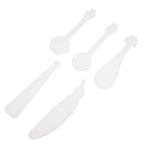 5st Lesezeichen Silikonform Formen Für Epoxid-gießform Diy-lesezeichen Lesezeichen Gießform Diy Bastelform Seitenmarkierungsform Lesezeichenform Molde De Para Resina Weiß Kieselgel COHEALI von COHEALI