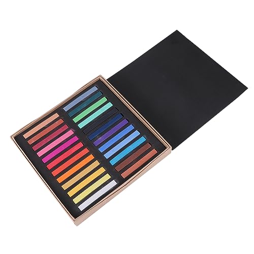 COHEALI 1 Karton 24Stk Pastell skizzieren Pastellkreide Kreiden basteln brillantes Pastell Kunststifte handwerkskunst colored pencils doodles wachsmalstifte Graffiti-Pastell Pastellstifte von COHEALI