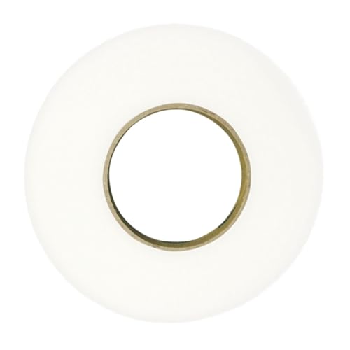 COHEALI 1 Rolle Doppelseitiges Klebeband Hersteller Saum Klebstoff Bondaweb klebeband doppelseitig double sided tape DIY-Futter Dekorationsmaterial für Kleidung Einlage aus Vliesstoff Weiß von COHEALI