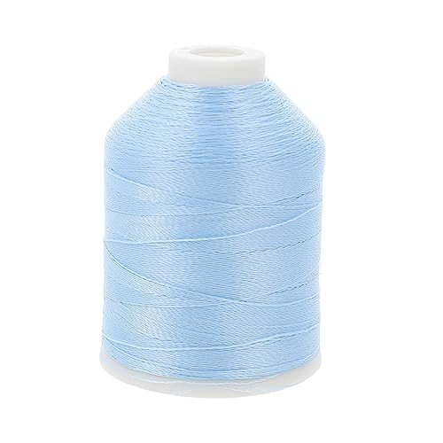 COHEALI 1 Rolle Leuchtendes Stickgarn Koryphäe Stickgarn Gehäkelte Kleidung Stickgarn Für Kleidung Nähfaden Für Den Täglichen Gebrauch Nähgarn Selber Machen Nähen Blue Polyester von COHEALI