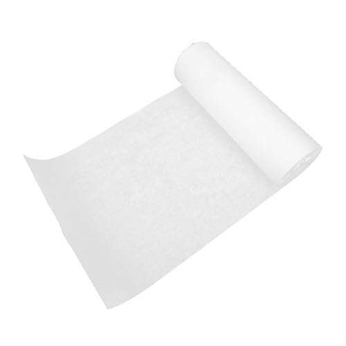 COHEALI 1 Rolle Rolle Kraftpapier Rolle Verpackung Blumenstrauß Geschenkpapier Pinnwandpapier Verpackungspapier Klarpapier Geschenkpapier Bastelpapier Malpapier Weiß von COHEALI