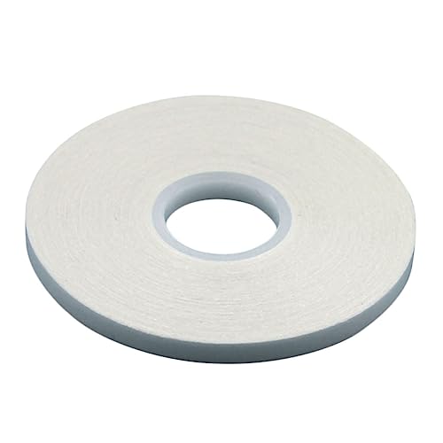 COHEALI 1 Rolle Wasser lösliches Klebeband zweiseitiges Klebeband Waschband klebeband doppelseitig double sided tape doppelseitiger Klebestreifen Stofffixiertes, wasserlösliches Klebeband von COHEALI