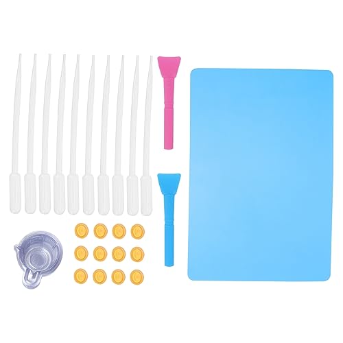 COHEALI 1 Satz Epoxid-set Schmuckset Pipettentropfer De Para Gelatinas Werkzeuge Zur Herstellung Von Epoxidharzen Epoxid-mischbecher Epoxy-schaber Epoxid-fingerspitzenabdeckungen Pp von COHEALI