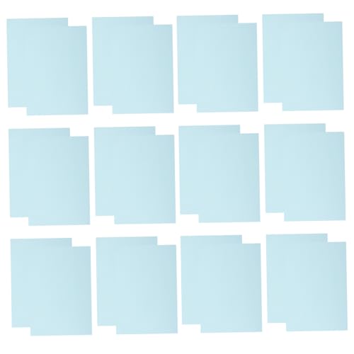 COHEALI 1 Satz Farbige Papiere Blaues Kopierpapier Bastelpapiere Briefpapier Zeichenpapier Druckerpapier Himmelblaues Papier Schreibpapier Blaues Druckpapier Mehrzweckpapier Blue 100 Blatt von COHEALI