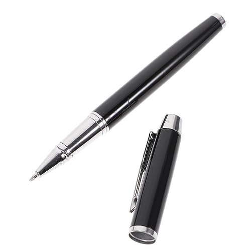 COHEALI 1 Satz Stift unterschreiben schwarze Kugelschreiber Schulgeschenk Business-Stift kompakter Stift briefpapier set schreibwaren set Stifthalter aus Metall Stift Stifte Black von COHEALI